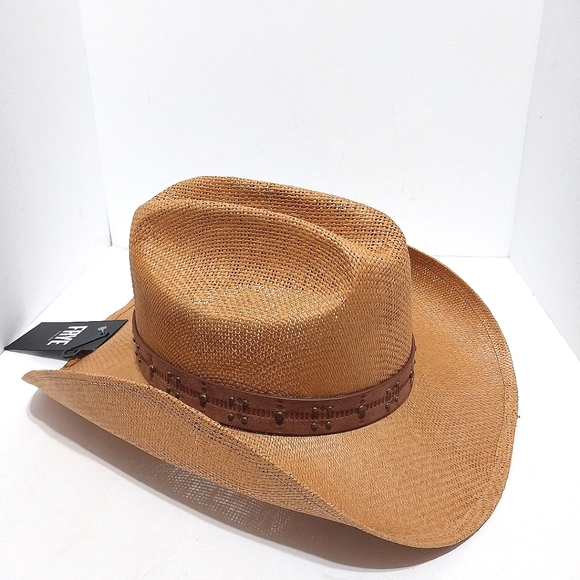 Frye Western Hat Toast, NWT, Size OS - Picture 1 of 9